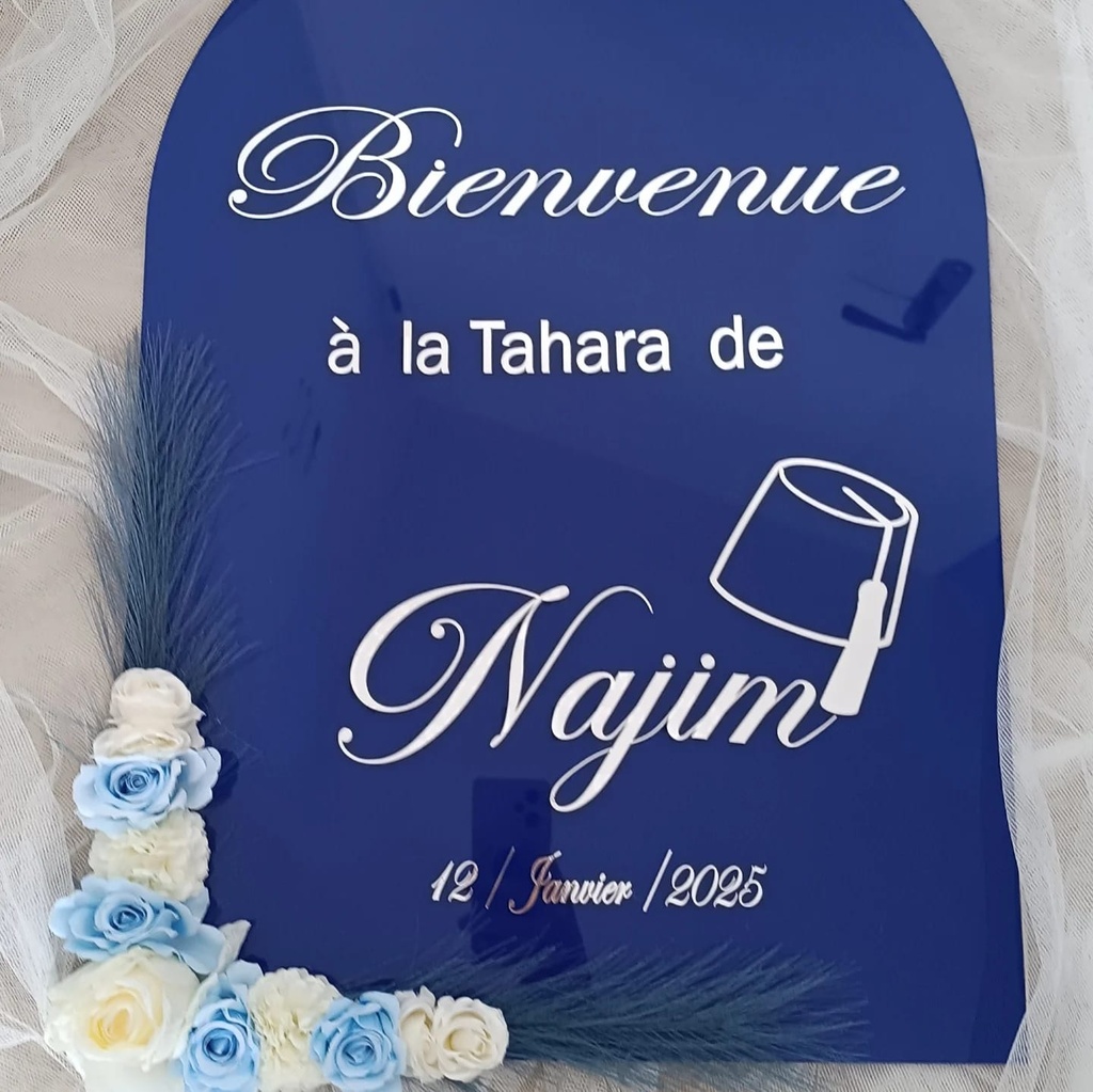 Panneau mariage sans support