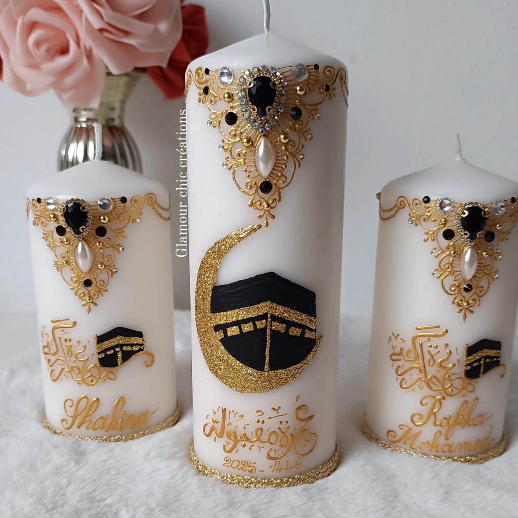 3 bougies Omra Mubaraka