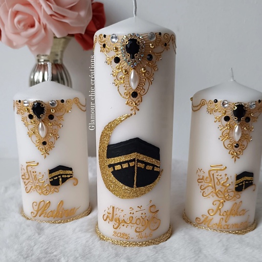 3 bougies Omra Mubaraka