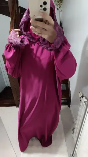 abaya Rose fushia