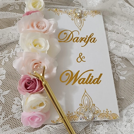 Livre d'or+ Stylo