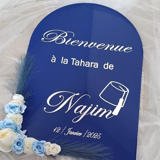 Panneau mariage sans support